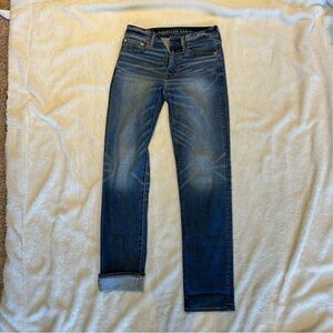 american eagle straight jeans
